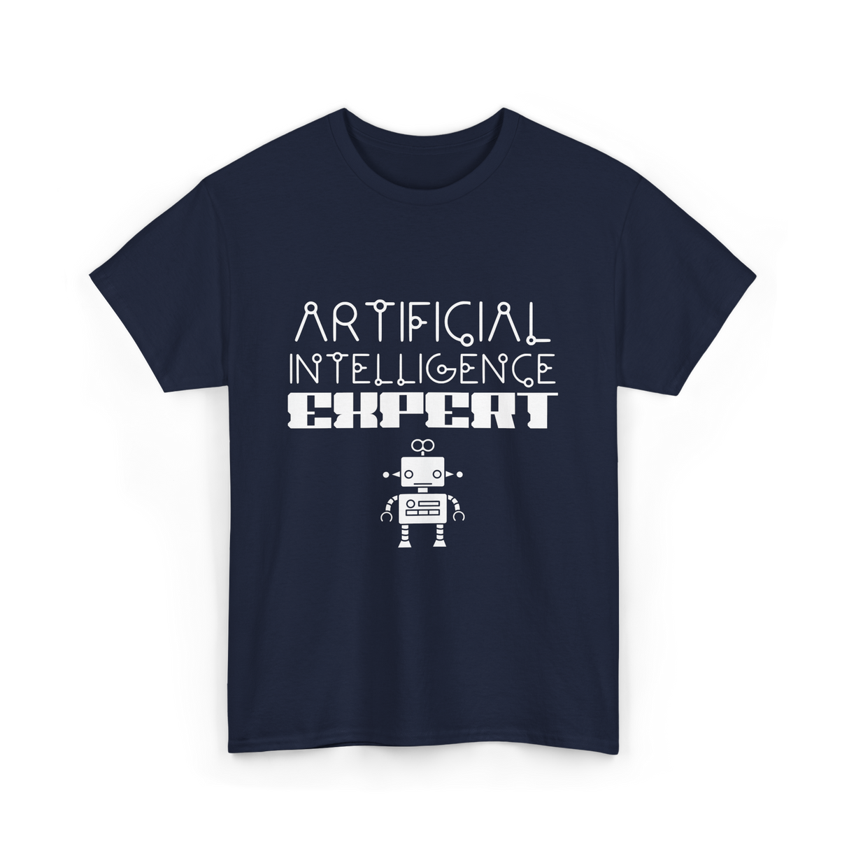 Artificial Intelligence Expert AI Expert T-Shirt - Navy