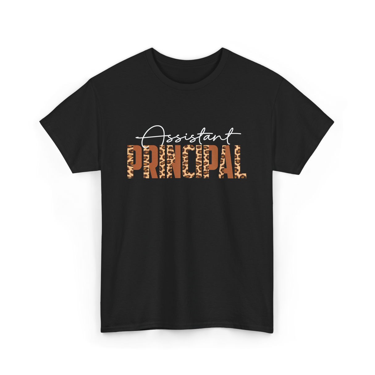 Assistant Principal Job Title T-Shirt - Black