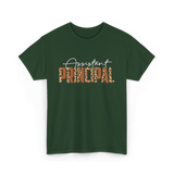 Assistant Principal Job Title T-Shirt - Forest Green