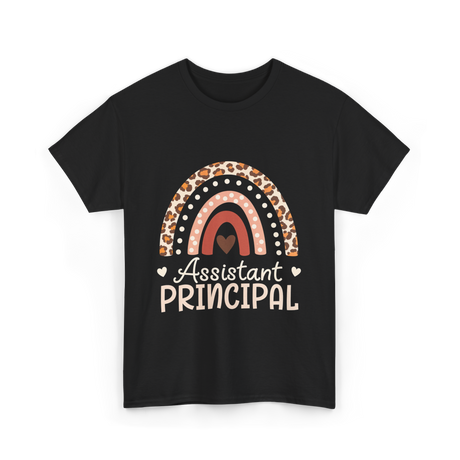 Assistant Principal Leopard Appreciation T-Shirt - Black