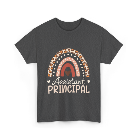 Assistant Principal Leopard Appreciation T-Shirt - Dark Heather