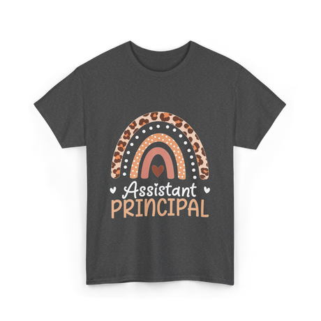 Assistant Principal Rainbow School Leader T-Shirt - Dark Heather