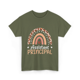 Assistant Principal Rainbow School Leader T-Shirt - Military Green