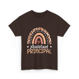 Assistant Principal Rainbow School Leader T-Shirt - Dark Chocolate