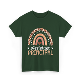 Assistant Principal Rainbow School Leader T-Shirt - Forest Green