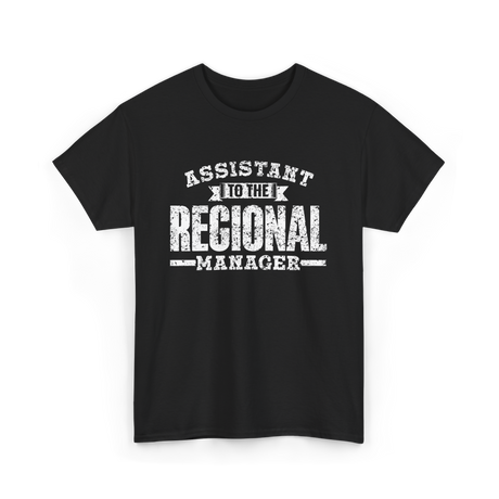 Assistant To The Regional Manager T-Shirt - Black