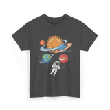 Astronaut in Space Astronomy T-Shirt - Dark Heather