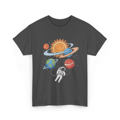 Astronaut in Space Astronomy T-Shirt - Dark Heather