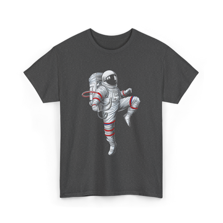 Astronaut Martial Arts Karate T-Shirt - Dark Heather