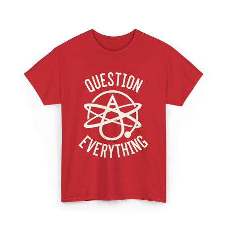 Atheist Symbol T-Shirt - Red