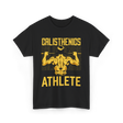 Athlete Workout Fitness Calisthenics T-Shirt - Black