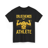 Athlete Workout Fitness Calisthenics T-Shirt - Black