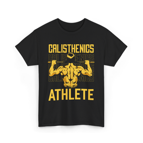 Athlete Workout Fitness Calisthenics T-Shirt - Black