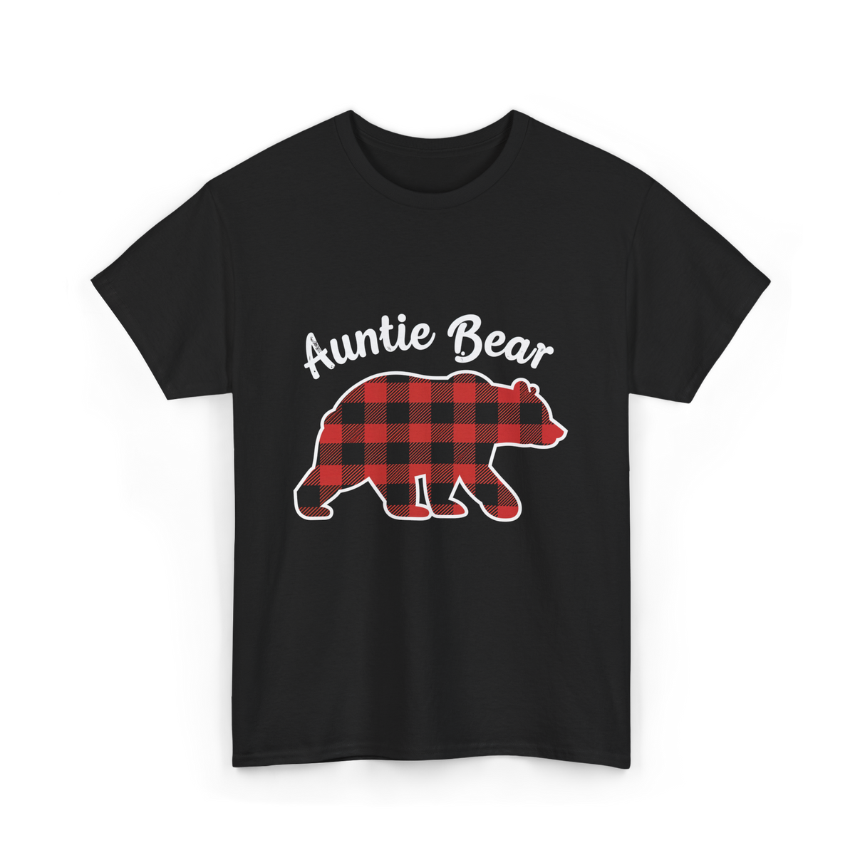 Auntie Bear T-Shirt - Black