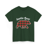 Auntie Bear T-Shirt - Forest Green