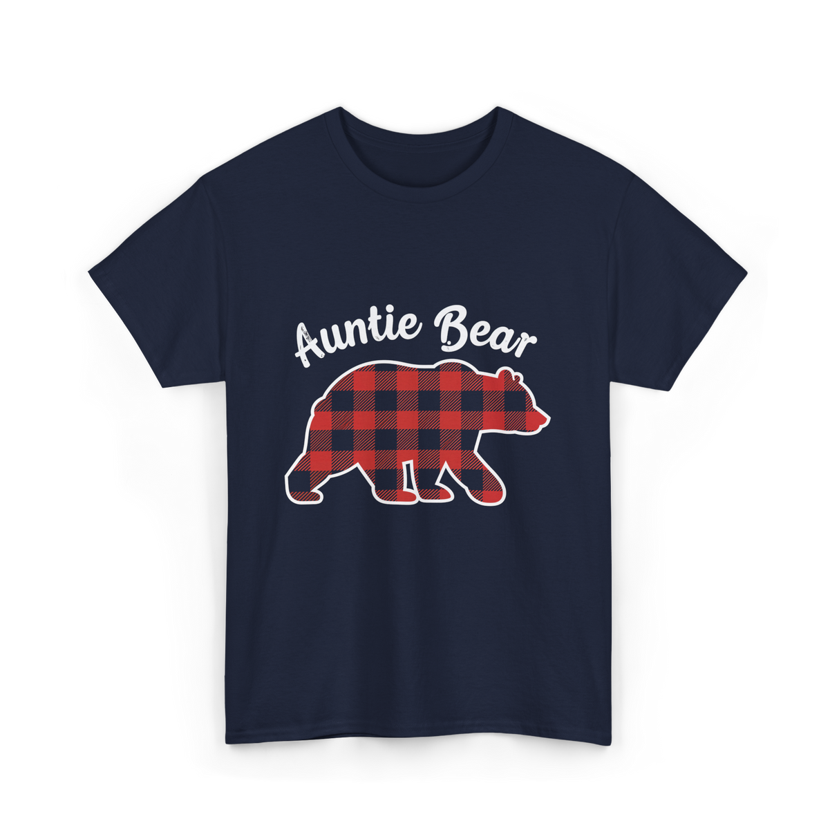 Auntie Bear T-Shirt - Navy