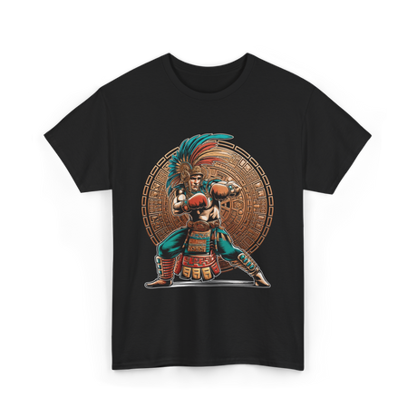 Aztec Boxer Boxing Champion T-Shirt - Black