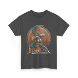 Aztec Boxer Boxing Champion T-Shirt - Dark Heather