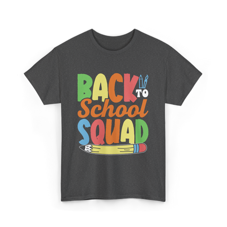 Back to School Squad Kids T-Shirt - Dark Heather