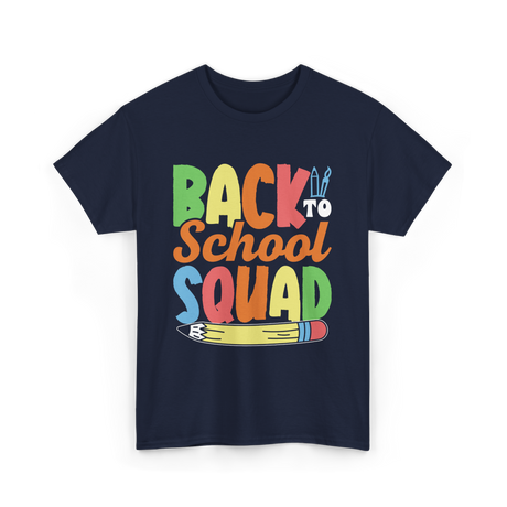 Back to School Squad Kids T-Shirt - Navy