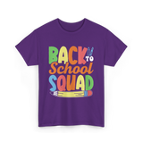 Back to School Squad Kids T-Shirt - Purple