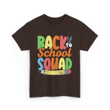 Back to School Squad Kids T-Shirt - Dark Chocolate