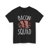 Bacon Squad Food Lover T-Shirt - Black