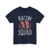 Bacon Squad Food Lover T-Shirt - Navy