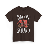 Bacon Squad Food Lover T-Shirt - Dark Chocolate