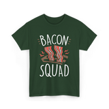 Bacon Squad Food Lover T-Shirt - Forest Green