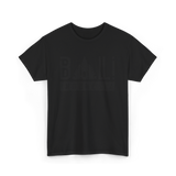 Bali Indonesia Summer Waves Vacation T-Shirt - Black