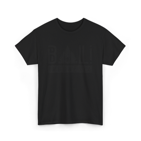 Bali Indonesia Summer Waves Vacation T-Shirt - Black