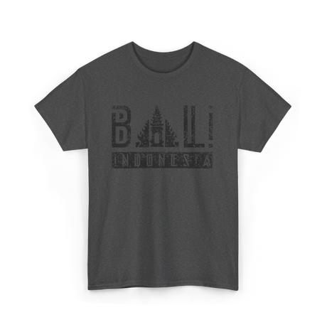 Bali Indonesia Summer Waves Vacation T-Shirt - Dark Heather