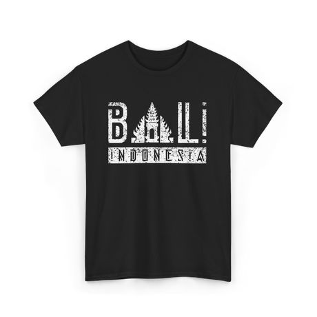 Bali Indonesia Travel Adventure T-Shirt - Black