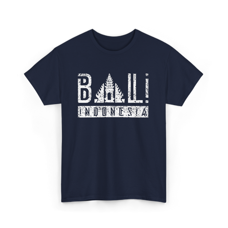 Bali Indonesia Travel Adventure T-Shirt - Navy