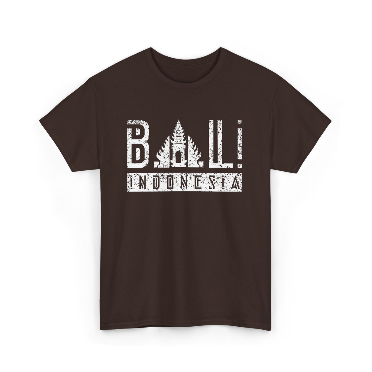 Bali Indonesia Travel Adventure T-Shirt - Dark Chocolate