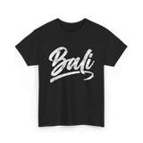 Bali Tropical Travel T-Shirt - Black