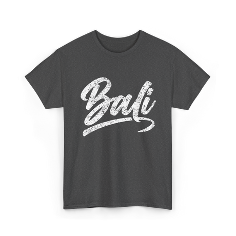 Bali Tropical Travel T-Shirt - Dark Heather