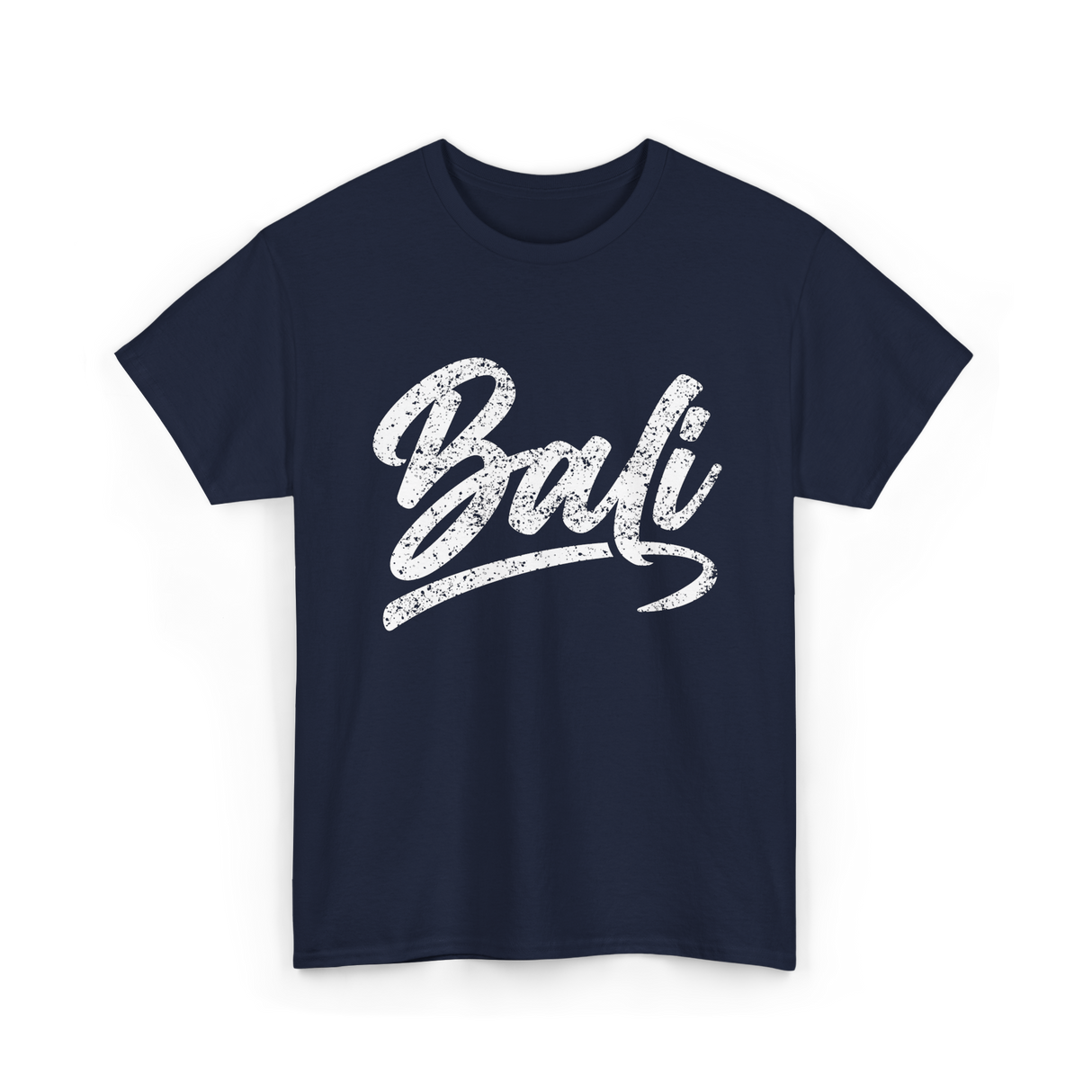 Bali Tropical Travel T-Shirt - Navy