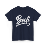 Bali Tropical Travel T-Shirt - Navy