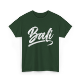 Bali Tropical Travel T-Shirt - Forest Green