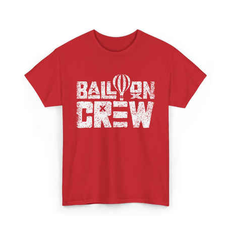 Balloon Crew Ballooning Pilot T-Shirt - Red