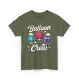 Balloon Crew Ballooning Pilot T-Shirt - Military Green