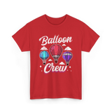 Balloon Crew Ballooning Pilot T-Shirt - Red