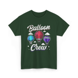Balloon Crew Ballooning Pilot T-Shirt - Forest Green