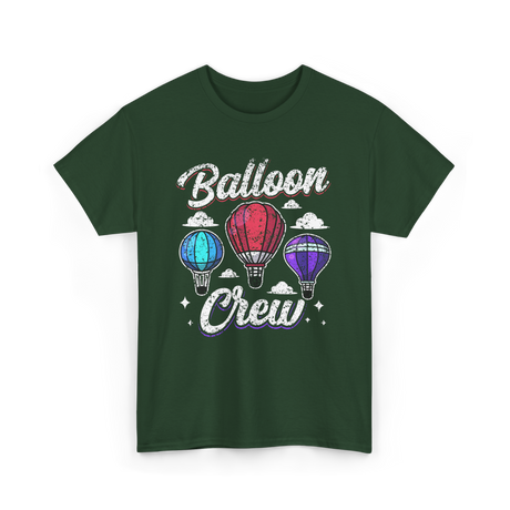 Balloon Crew Ballooning Pilot T-Shirt - Forest Green