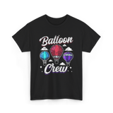 Balloon Crew Ballooning Pilot T-Shirt - Black