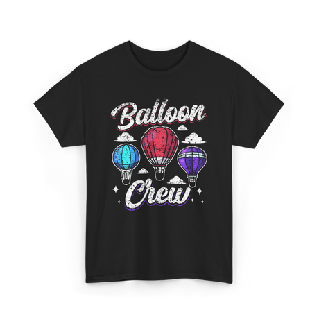 Balloon Crew Ballooning Pilot T-Shirt - Black