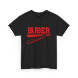 Barber Barbering Shaving Razor T-Shirt - Black