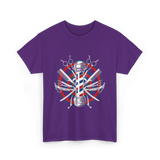 Barber Tools Barbershop Barbering T-Shirt - Purple